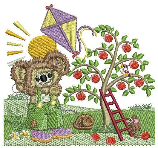 Apple Harvest Fuzzy Boy