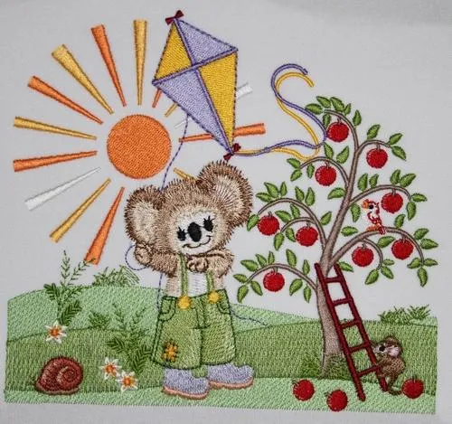 Apple Harvest Fuzzy Boy