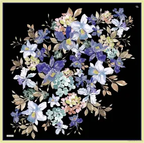 Armine Fior Floral Silk Scarf #55