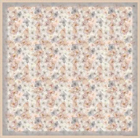 Armine Hydrangea Print Silk Scarf #33