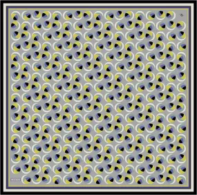 Armine Retro Cosmos Silk Scarf #82