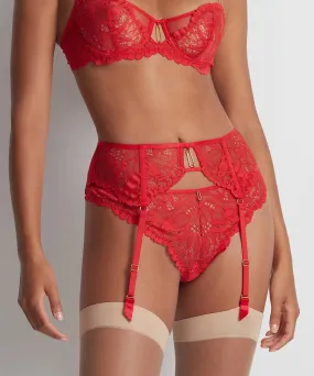 Aubade Flowermania Suspender Belt