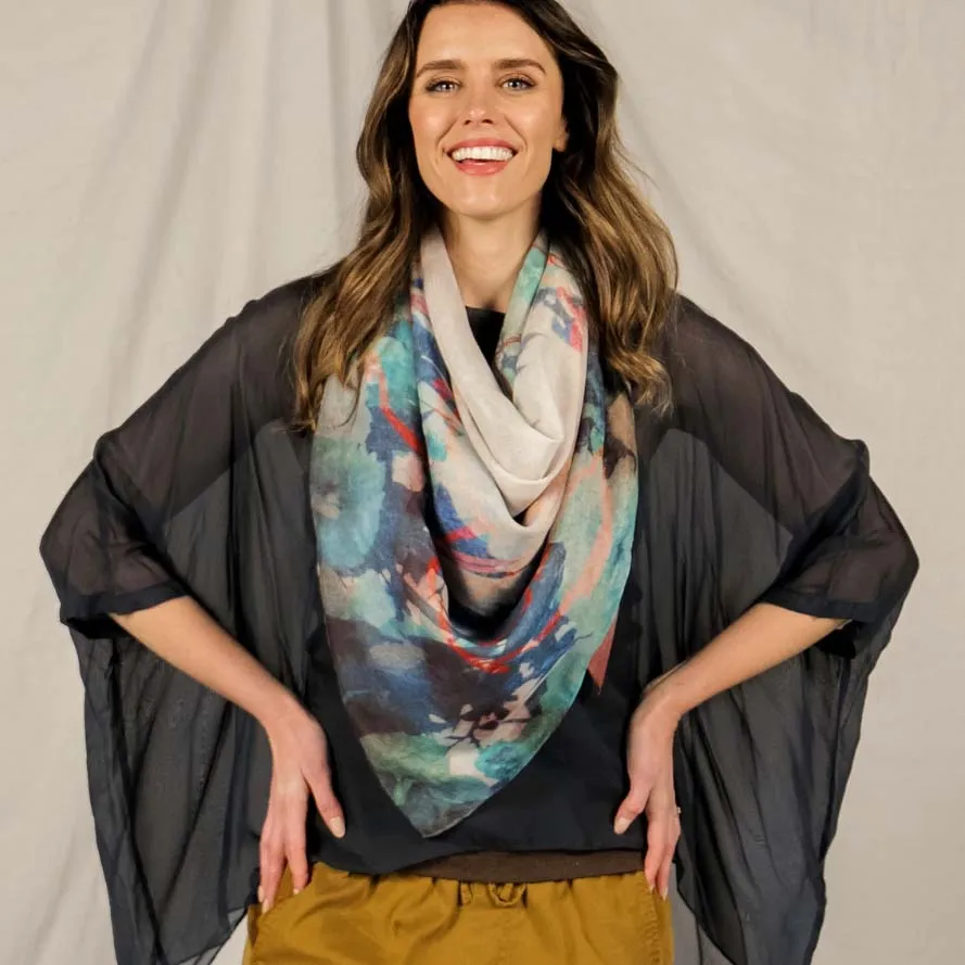 Bare Silk Cotton Scarf