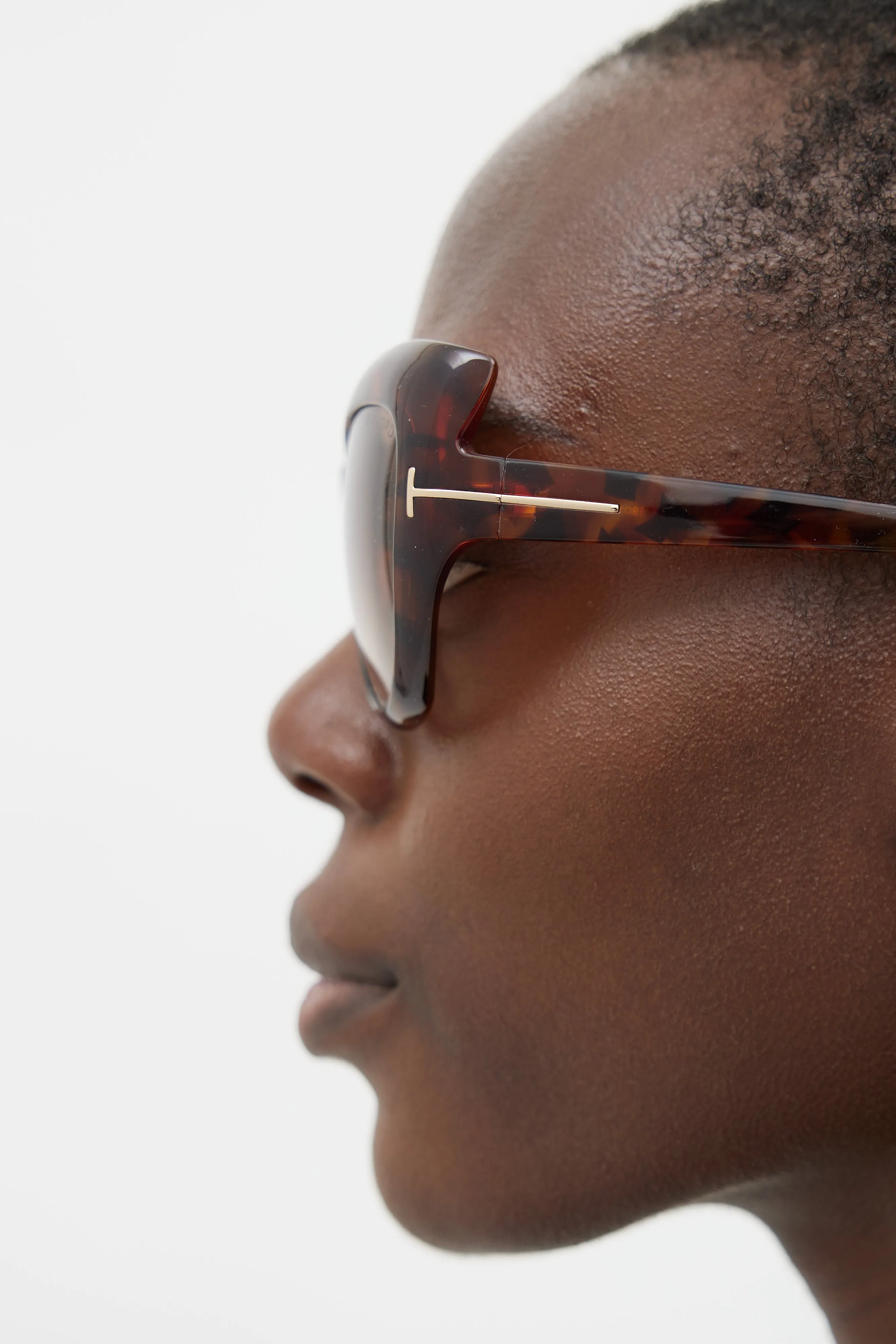 Brown Bardot TF284 Oversized Sunglasses