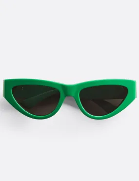 Cat Eye Sunglasses, Green