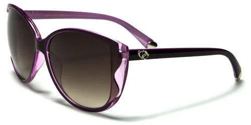 Designer Large Retro Cat Eye Sunglasses for women