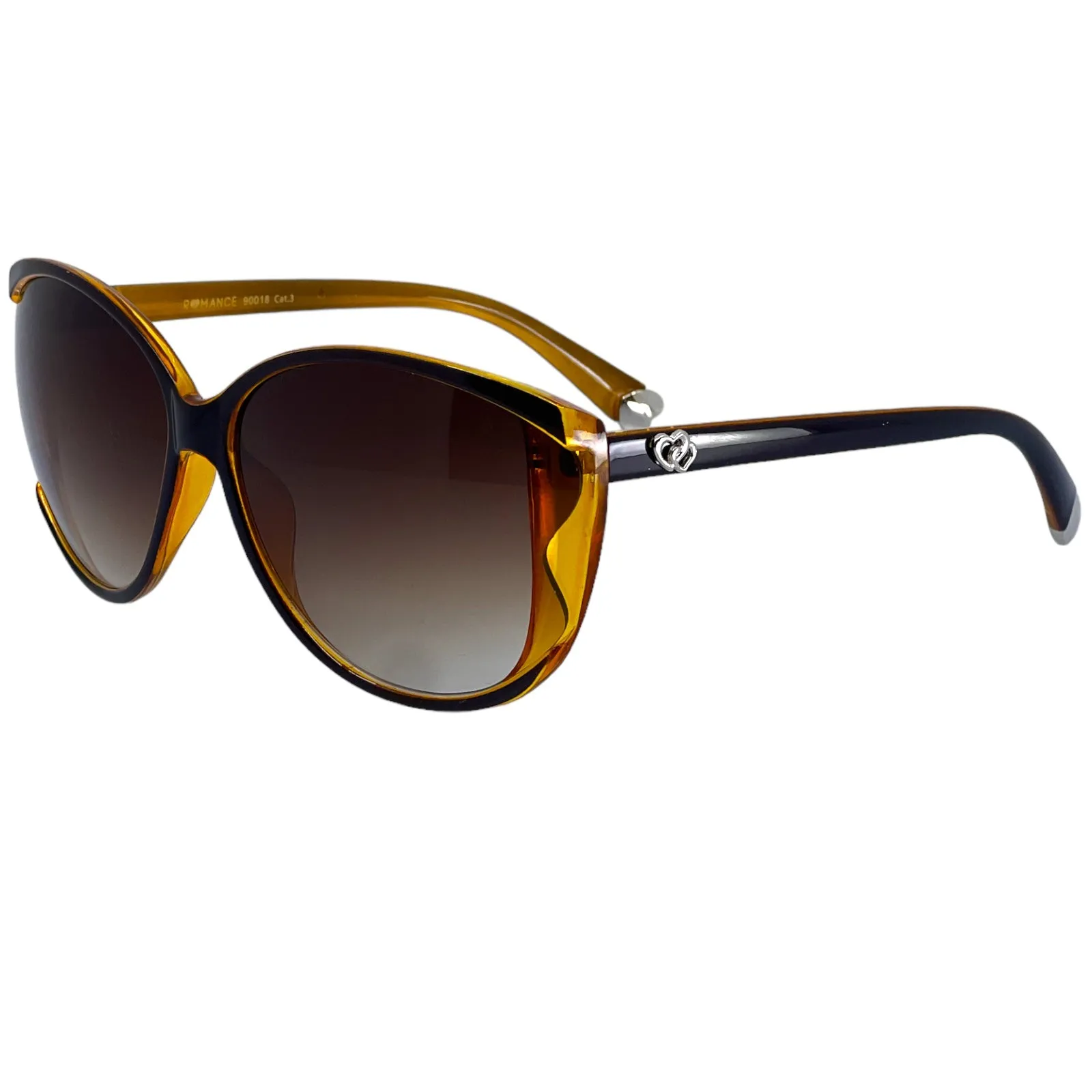 Designer Large Retro Cat Eye Sunglasses for women