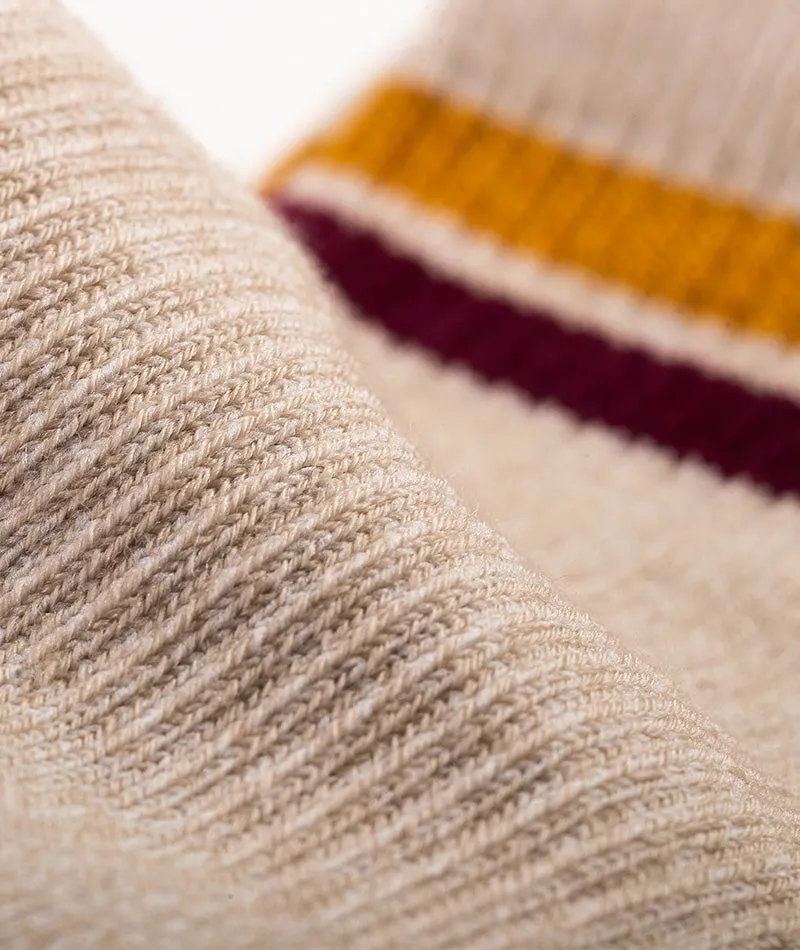 Everyday Merino Crew Socks Sand