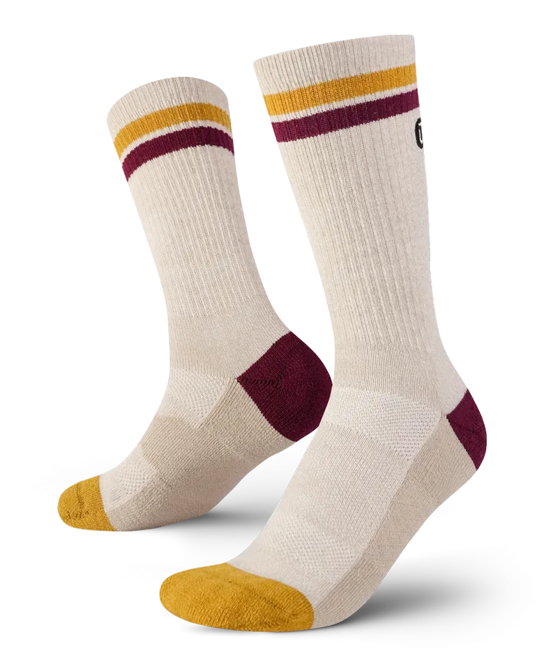 Everyday Merino Crew Socks Sand