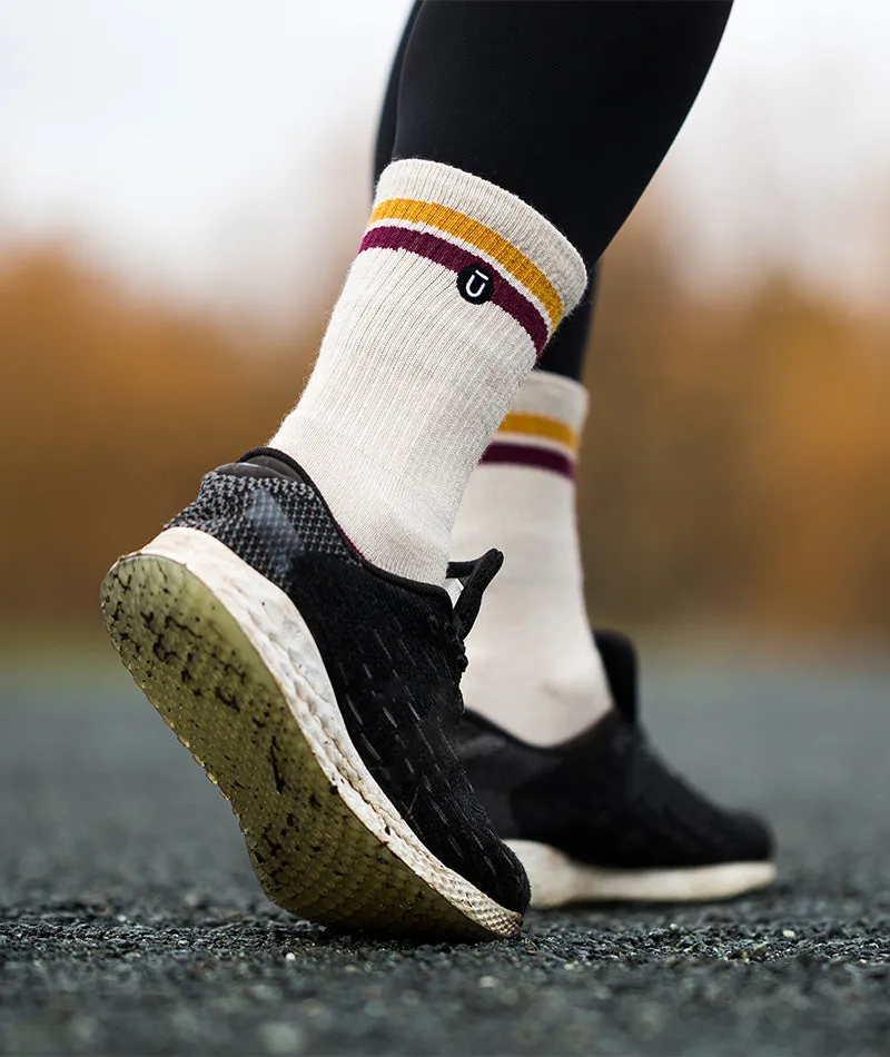 Everyday Merino Crew Socks Sand