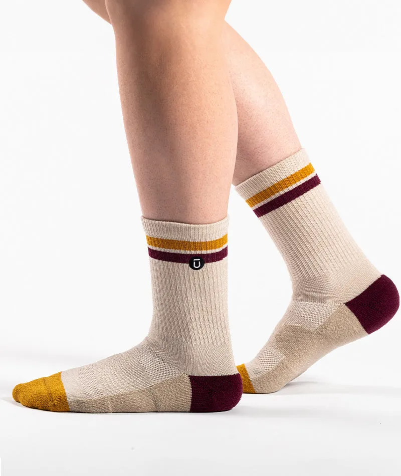 Everyday Merino Crew Socks Sand