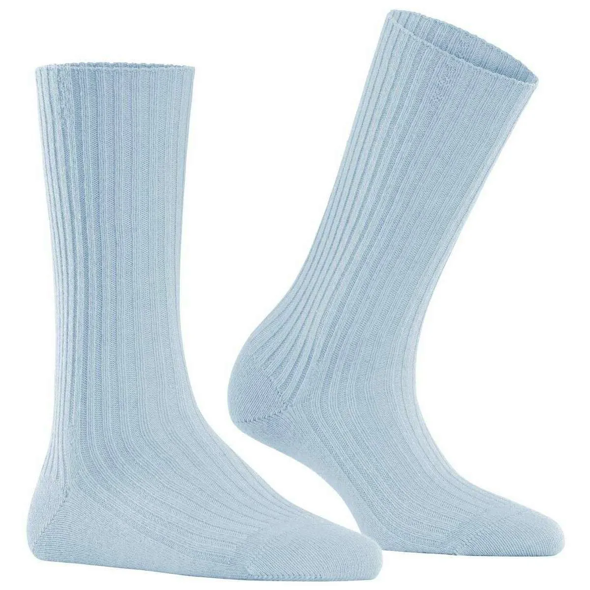 Falke Cosy Wool Boot Socks - Light Blue