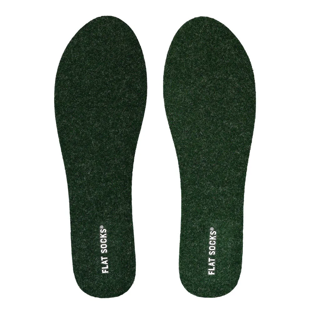 Forest Green FLAT SOCKS