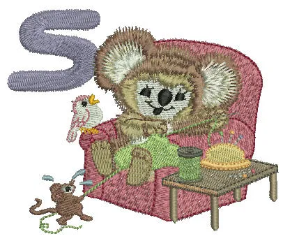 Fuzzy Alphabet Combo