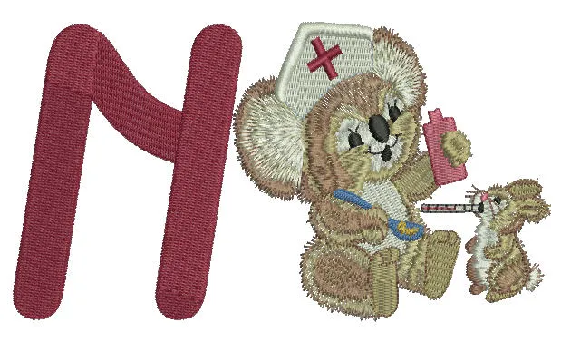 Fuzzy Alphabet Combo