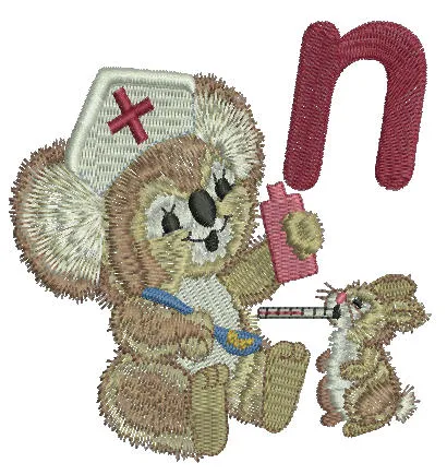 Fuzzy Alphabet Combo