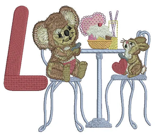 Fuzzy Alphabet Combo