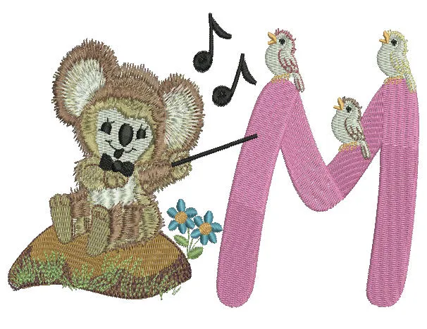 Fuzzy Alphabet Combo