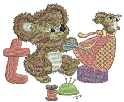 Fuzzy Alphabet Combo