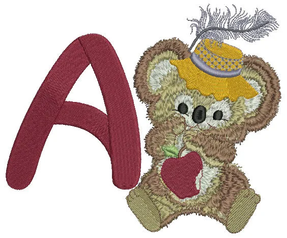 Fuzzy Alphabet Combo