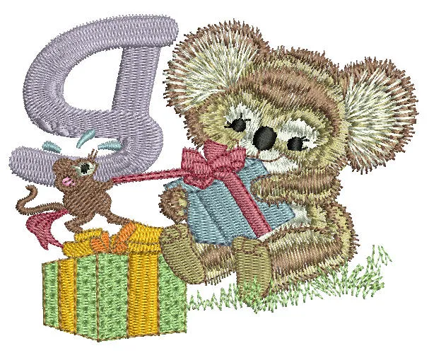 Fuzzy Alphabet Combo
