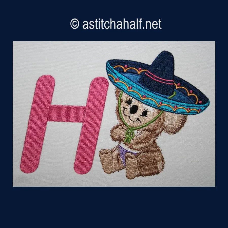 Fuzzy Letter Hh