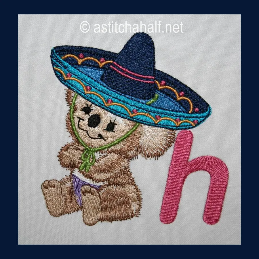 Fuzzy Letter Hh