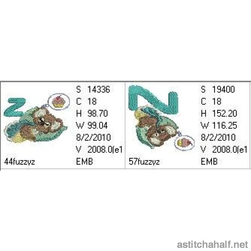 Fuzzy Letter Z
