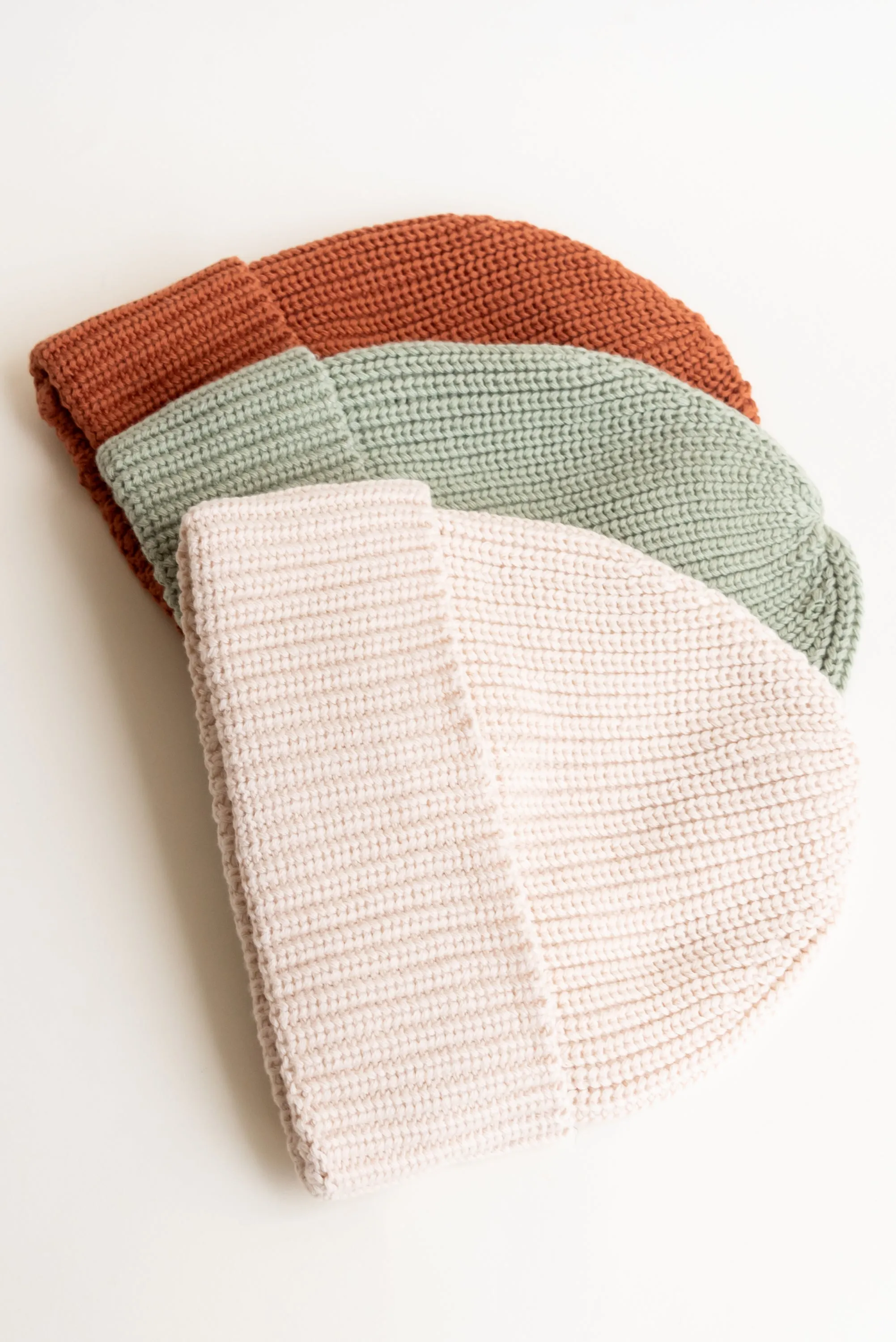 Little Organic Co. Organic Cotton Knit Beanies