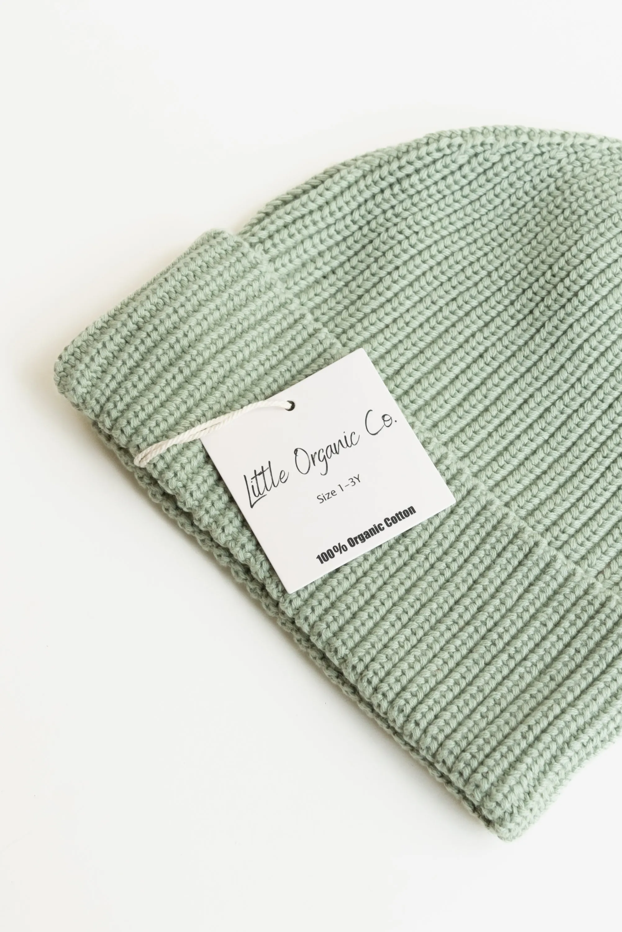 Little Organic Co. Organic Cotton Knit Beanies