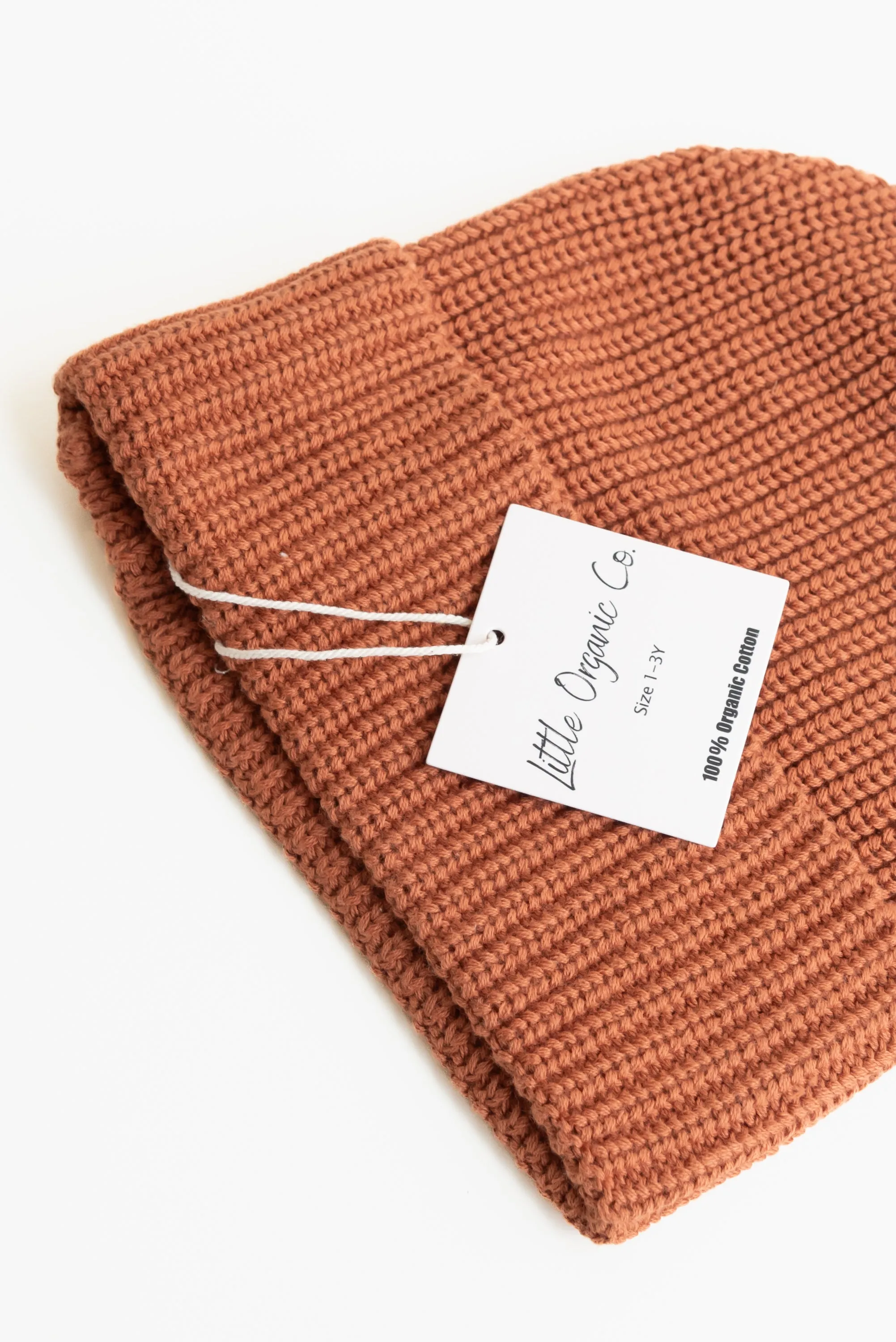 Little Organic Co. Organic Cotton Knit Beanies