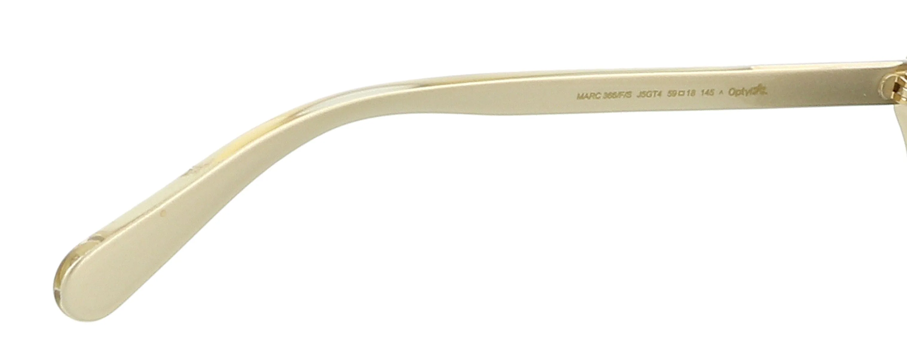 Marc Jacobs MARC366FS 0J5G Gold Round Sunglasses