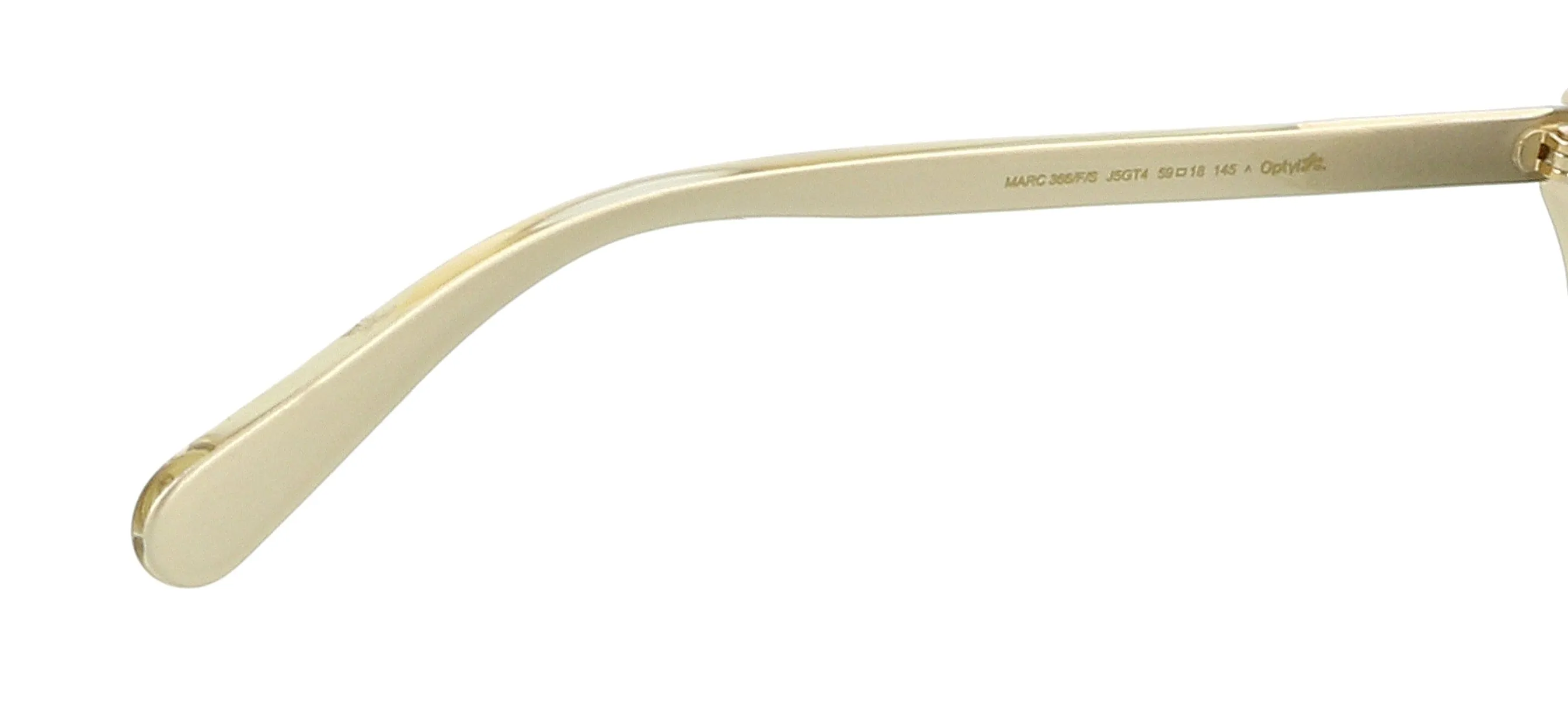 Marc Jacobs MARC366FS 0J5G Gold Round Sunglasses