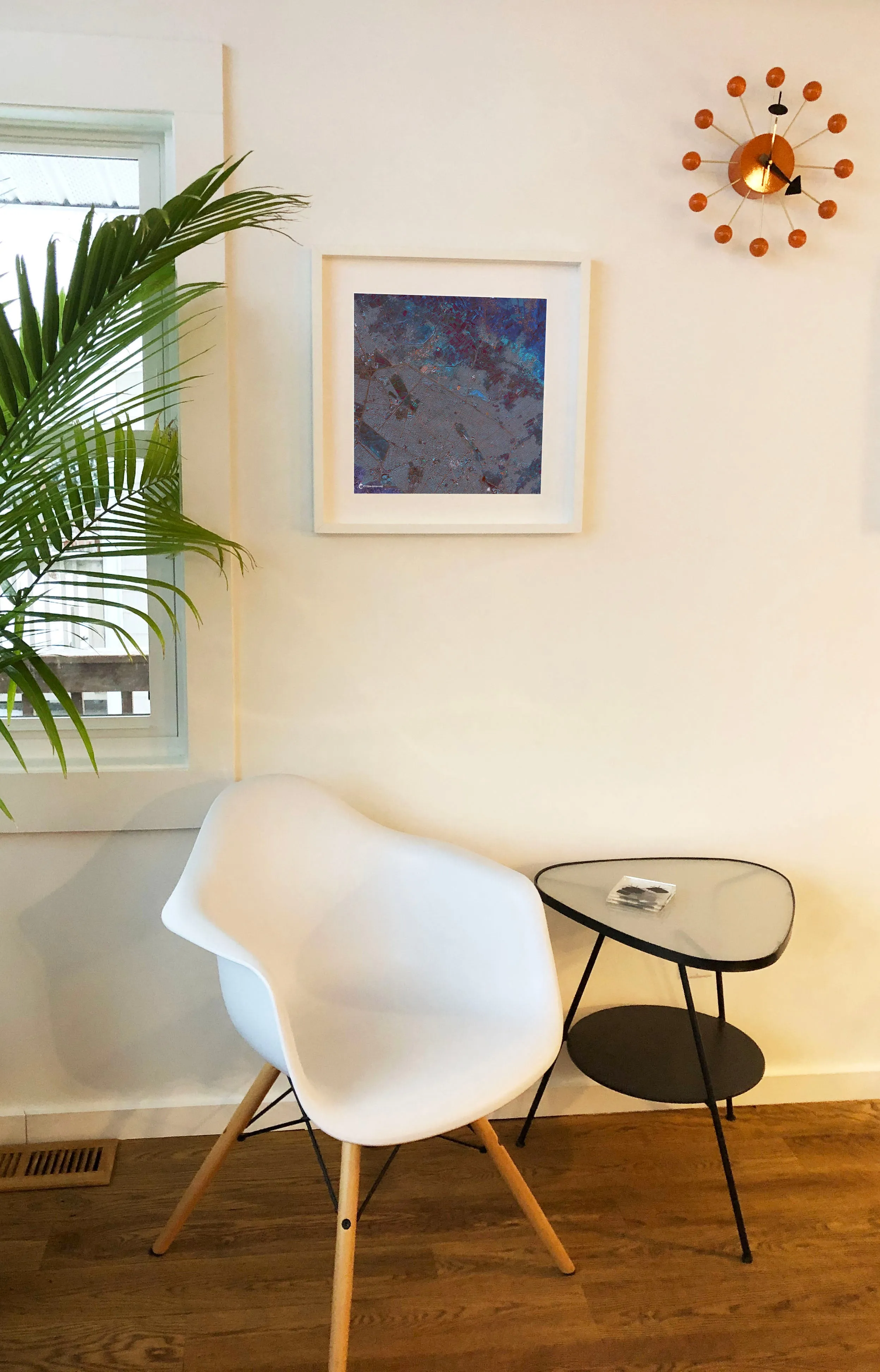 Mashhad Scarf Framed
