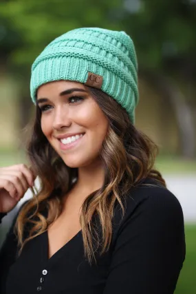 Mint Knit Beanie
