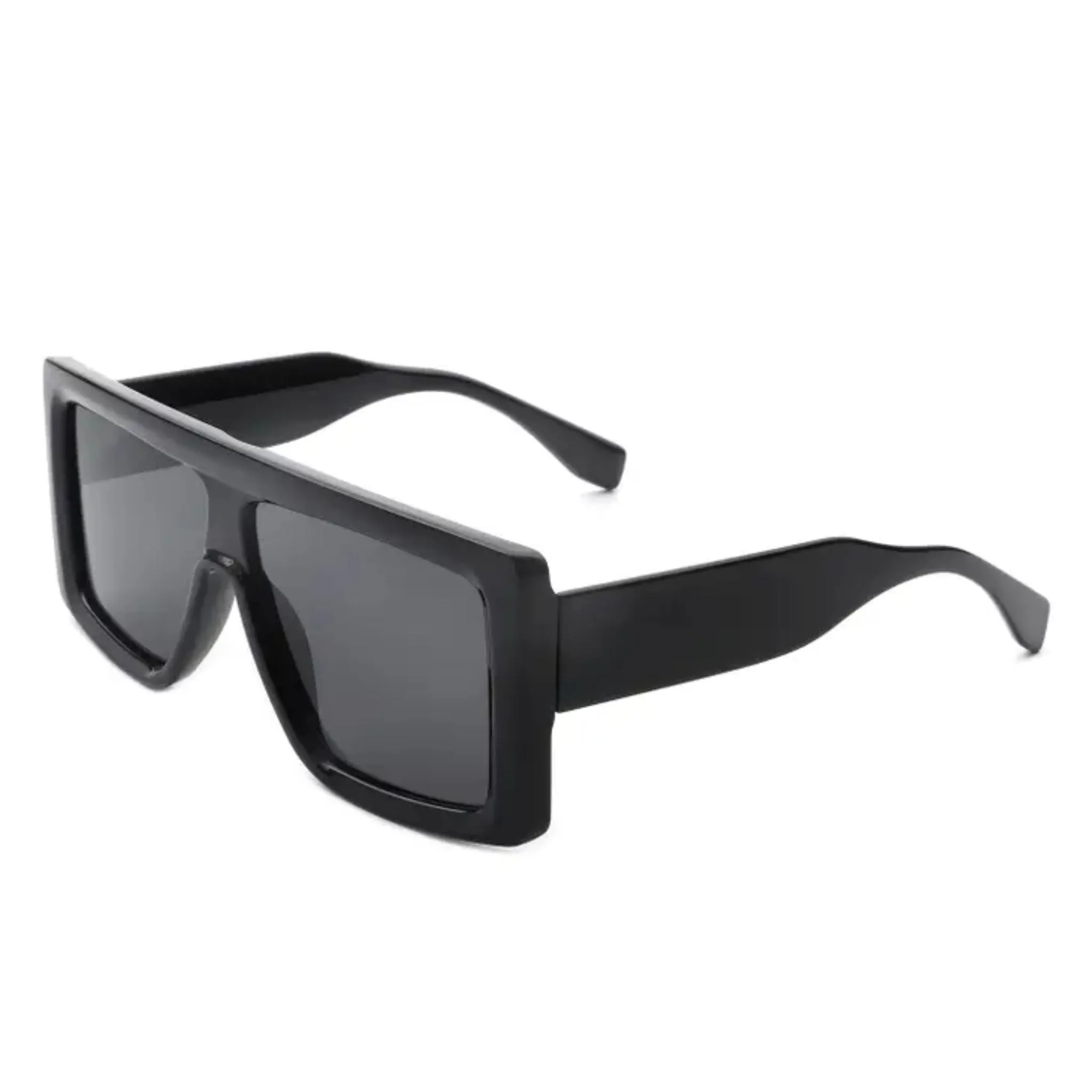 Oversized Retro Aviator Sunglasses