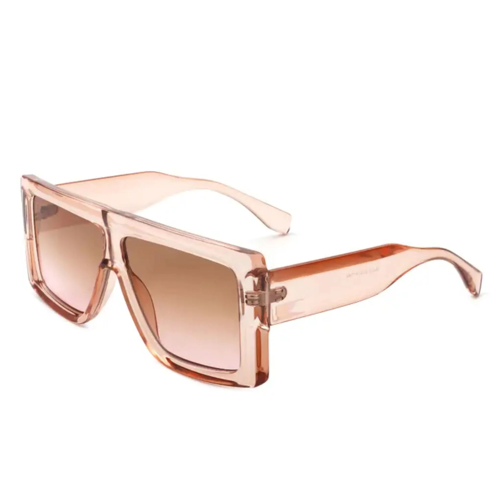 Oversized Retro Aviator Sunglasses