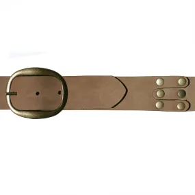 Pieced & Riveted - Deer wAntique Brass