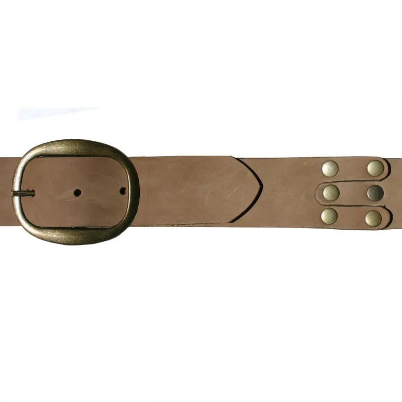 Pieced & Riveted - Deer wAntique Brass