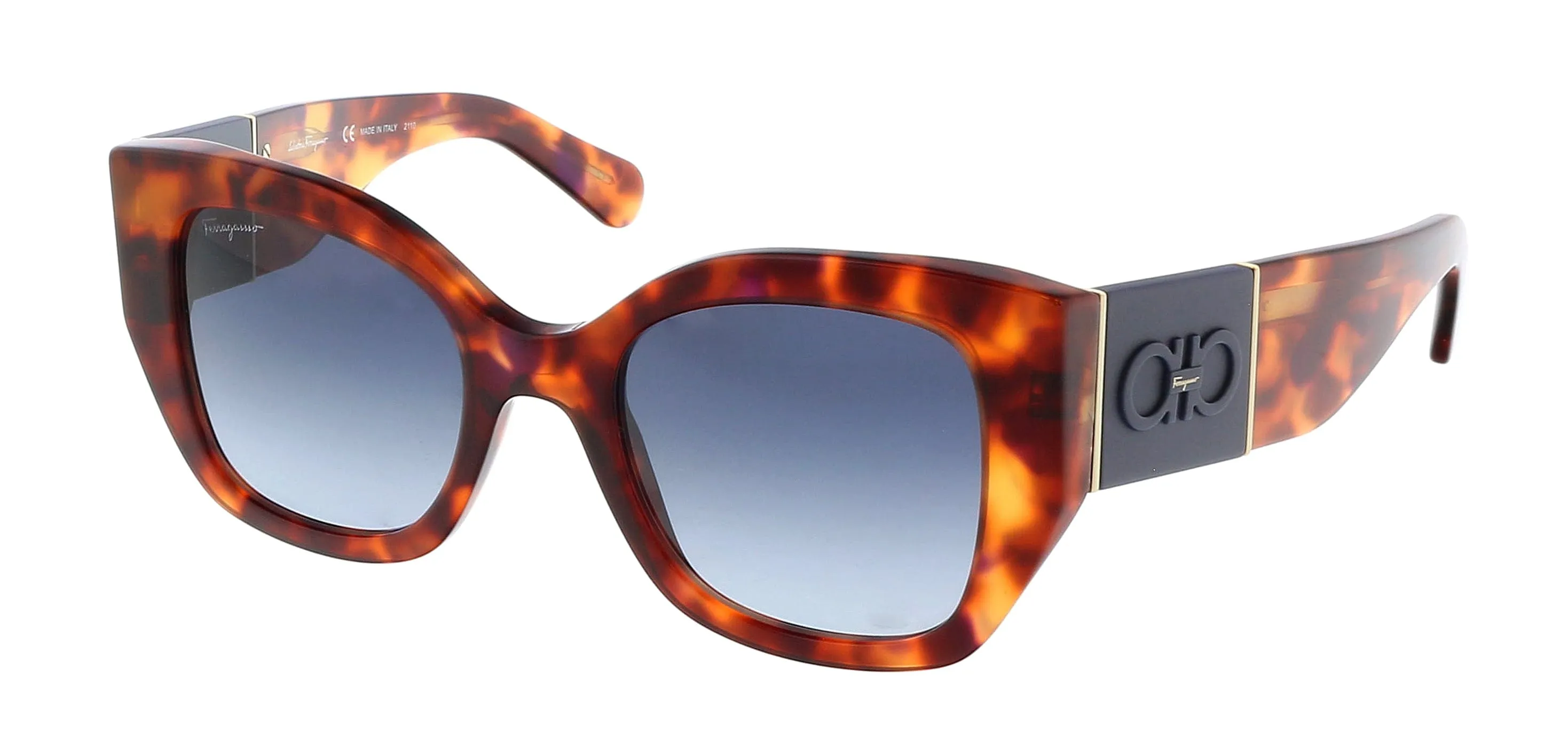 Salvatore Ferragamo SF1045S 609 Square Full Rim Sunglasses