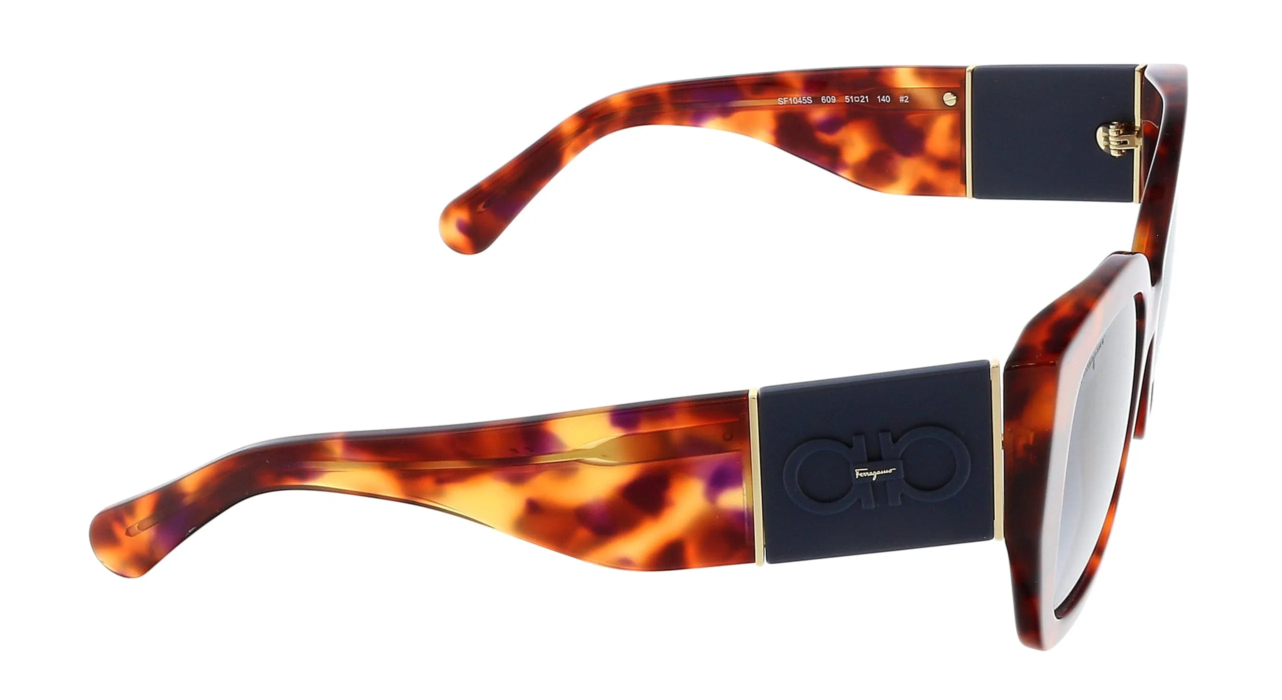 Salvatore Ferragamo SF1045S 609 Square Full Rim Sunglasses