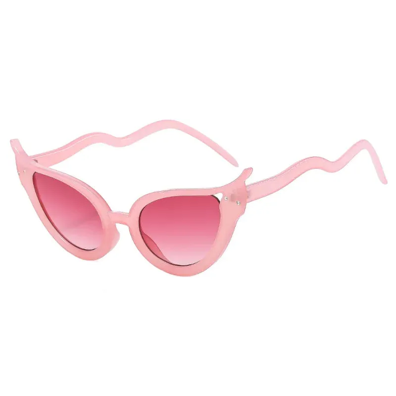 The Night Is Ours Cat Eye Sunglasses