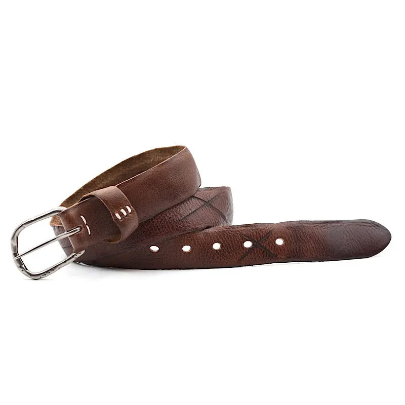 Unisex Rustic Leather Belts