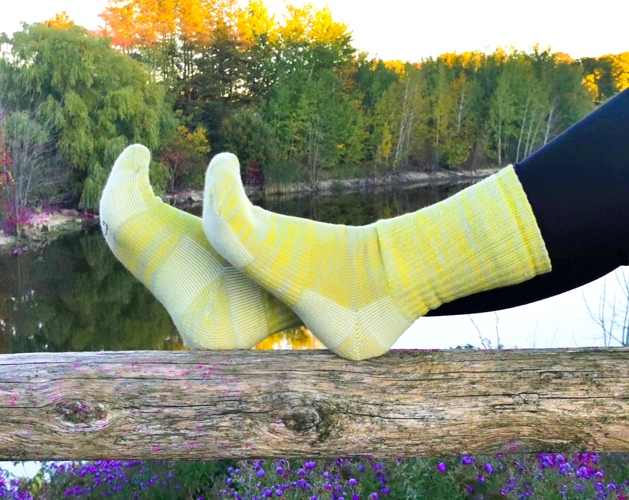 UPTOWN MADE IN CANADA - (S/M) - YELLOW/GRAY