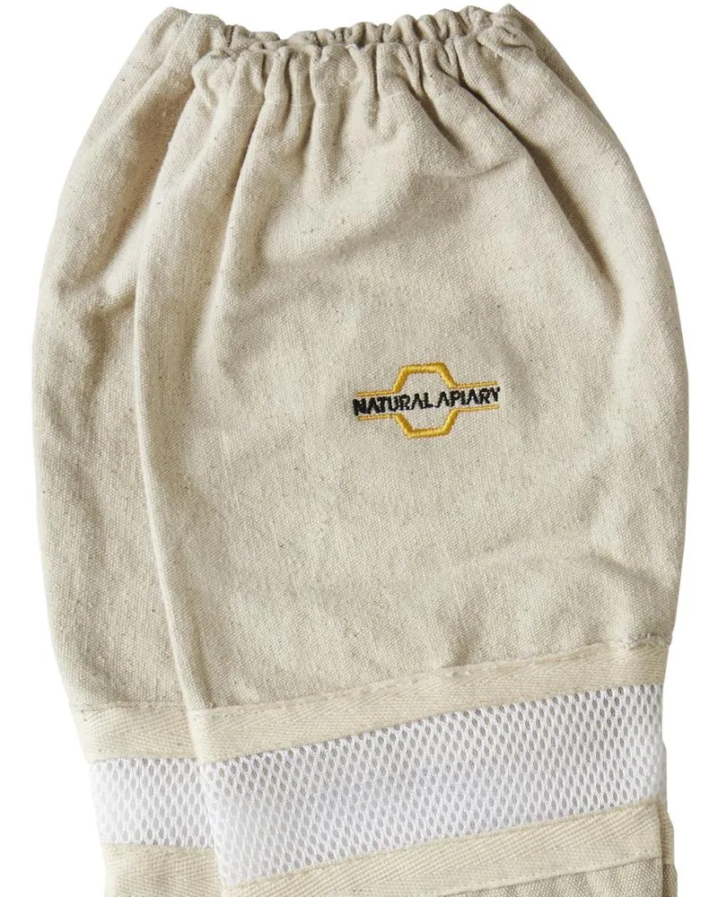Ventilated Beekeeping Gloves - Sting Proof Cuffs - Goatskin/Cowhide