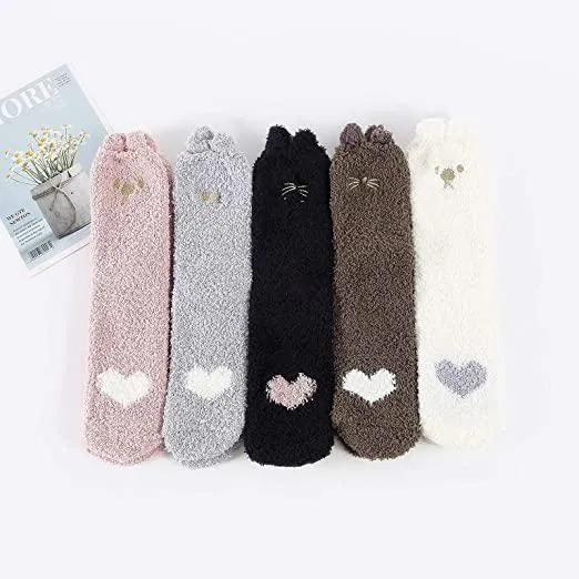 Women's Fuzzy Winter Socks